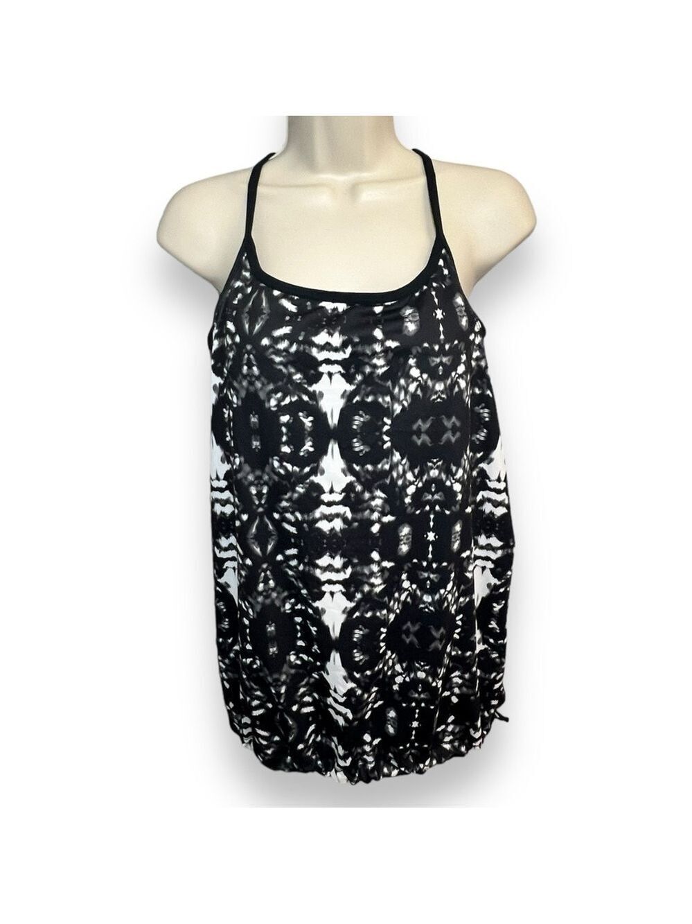 Fabletics Women’s Norwalk Tank Black White Size Small